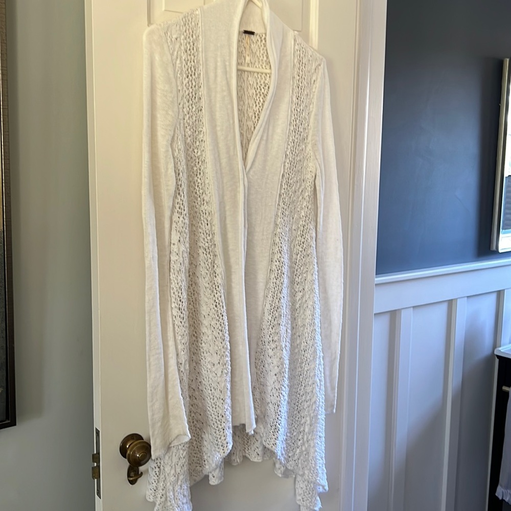 Free people sweater cardigan